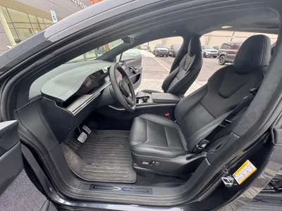 Front cabin — spacious and minimal interior