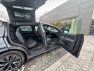 Second row seats with Falcon Wing doors open